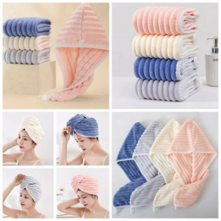 Fast Dry Hair Towel (3pcs)
