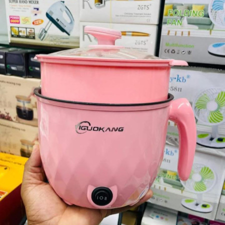 1.8 Ltr Non stick electric cooking pot with steam